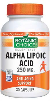 Alpha Lipoic Acid 250 mg.